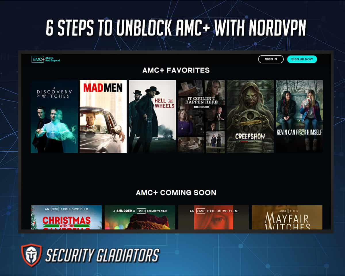 Unblock AMC with NordVPN
