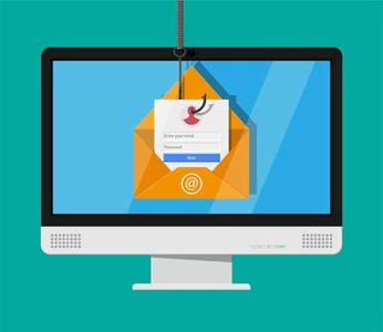 An image featuring email phishing concept