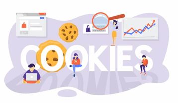An image featuring internet cookies concept