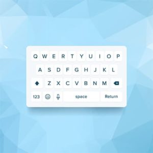 An image featuring secure android keyboard concept
