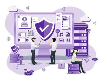 An image featuring cybersecurity concept