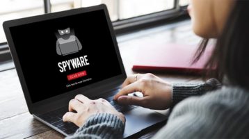 An image featuring spyware concept