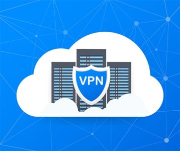 An image featuring VPN servers concept