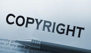 An image featuring copyright concept