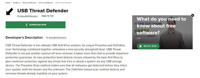 An image featuring USB Threat Defender screenshot