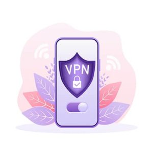 An image featuring android VPN app concept