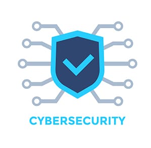 An image featuring cybersecurity logo and text