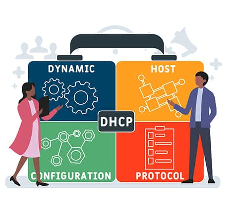 An image featuring DHCP concept