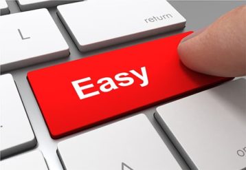 An image featuring a key that says easy on it representing an easy button concept