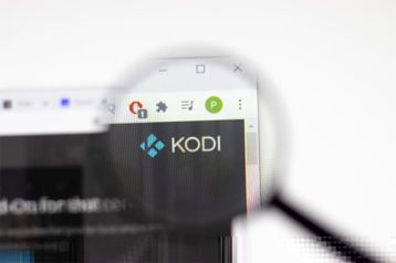 An image featuring the Kodi website zoomed in concept