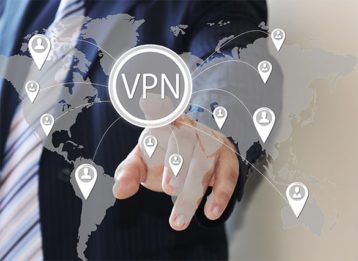 An image featuring multiple VPN locations concept