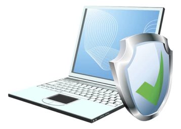 An image featuring antivirus protection concept