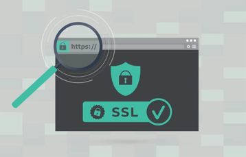 An image featuring HTTPS encryption concept