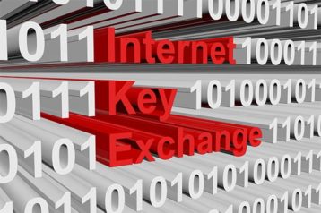 An image featuring a text that says internet key exchange representing IKEv2 VPN protocol concept