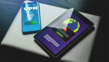 An image featuring mobile VPN concept