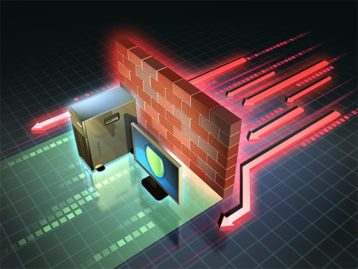 An image featuring security firewall concept