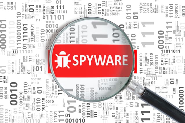 An image featuring spyware concept