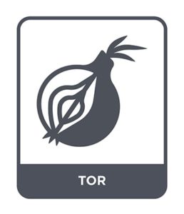 An image featuring Tor browser concept