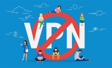 An image featuring VPN block concept