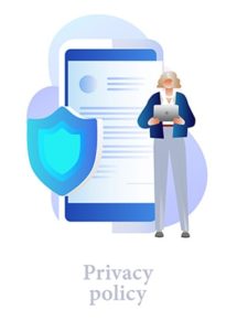 An image featuring privacy policy concept