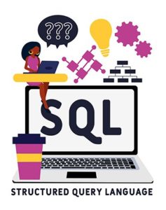 An image featuring SQL programming language concept