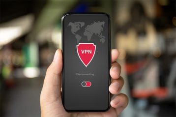 An image featuring disconnecting VPN concept