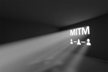 An image featuring MITM representing man-in-the-middle concept