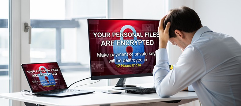 An image featuring ransomware concept