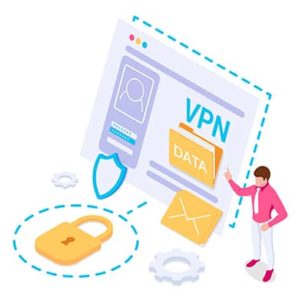 An image featuring VPN concept