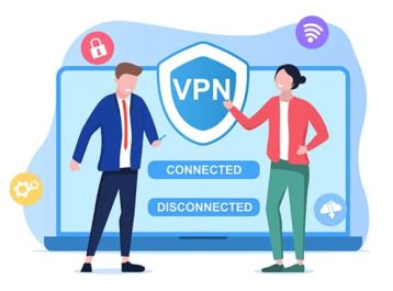 An image featuring VPN concept