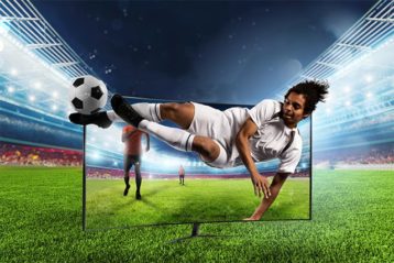 An image featuring football streaming concept