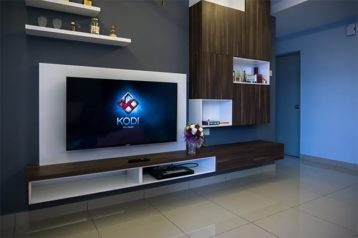 An image featuring Kodi on TV concept