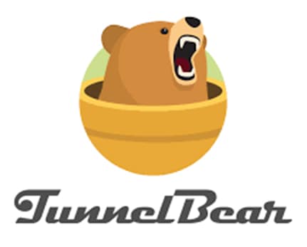 An image featuring the TunnelBear logo