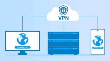 An image featuring VPN safety concept