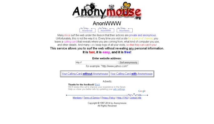 AnonyMouse.org