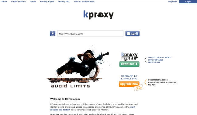 Kproxy Firefox