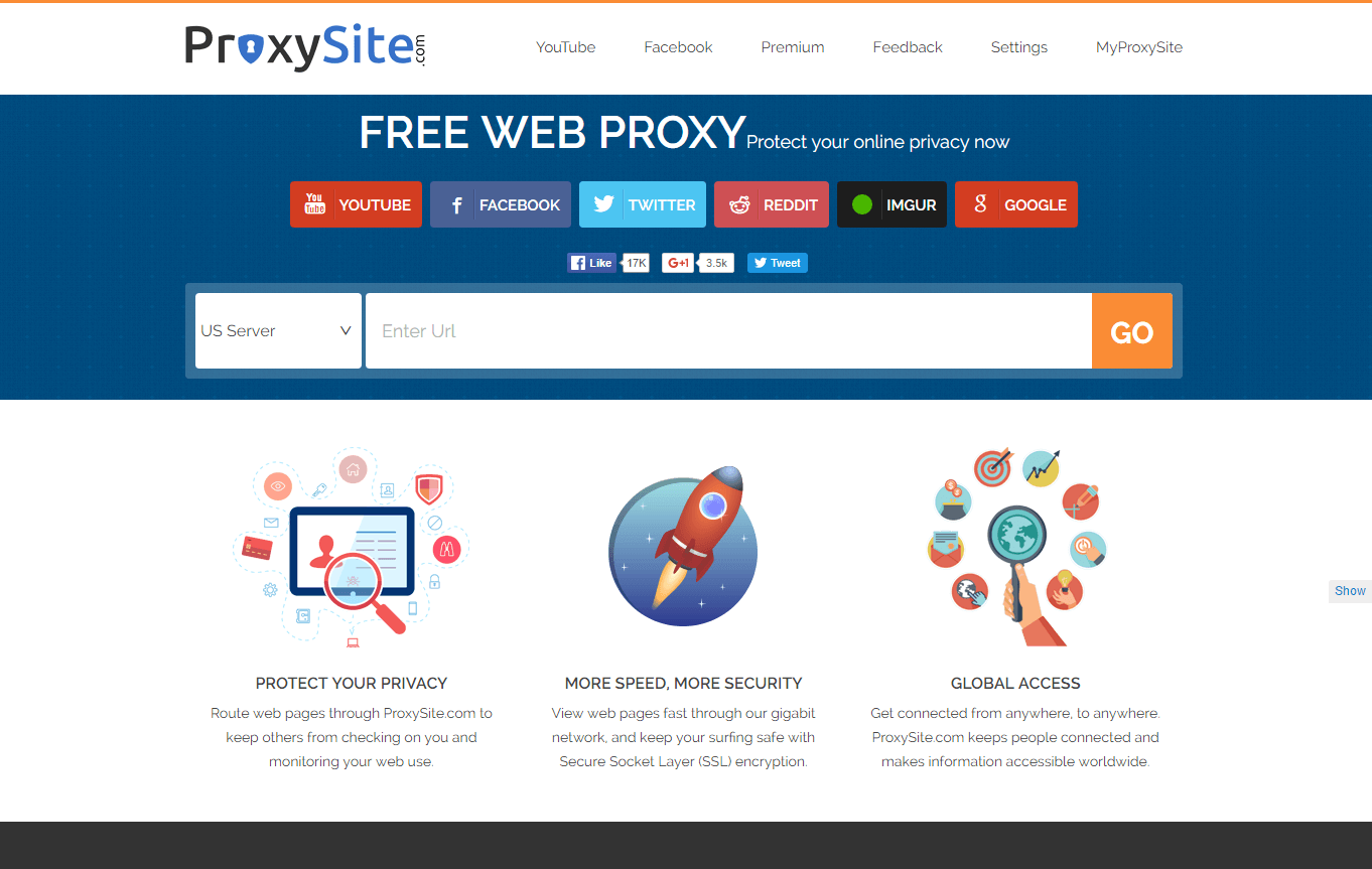 online proxie sites