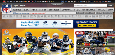 Watch NFL Game Pass Anywhere