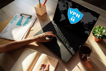An image featuring a VPN service concept
