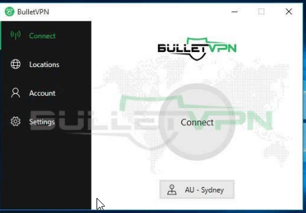 BulletVPN-interface