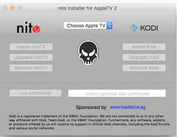 nito installer apple tv 2 kodi