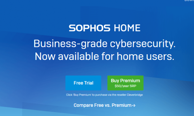 reviewl sophos home free