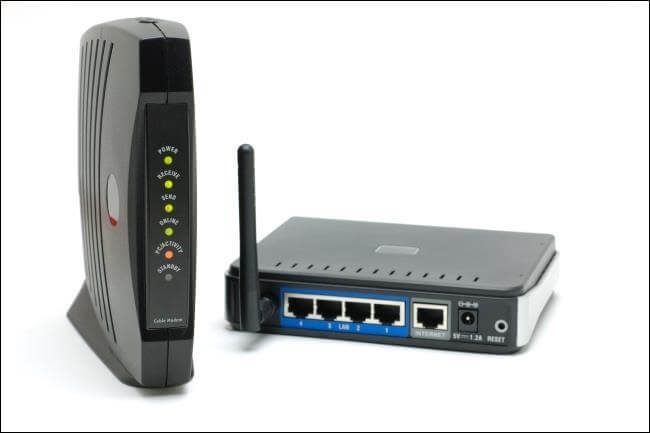 Modem-and-router-units