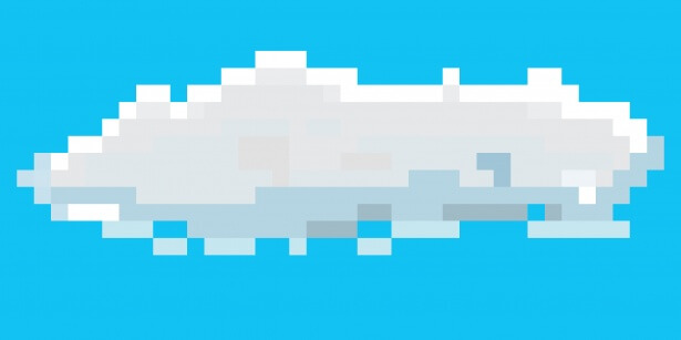 pixel-art-cloud-in-sky