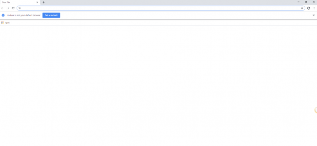 Screenshot of Iridum browser
