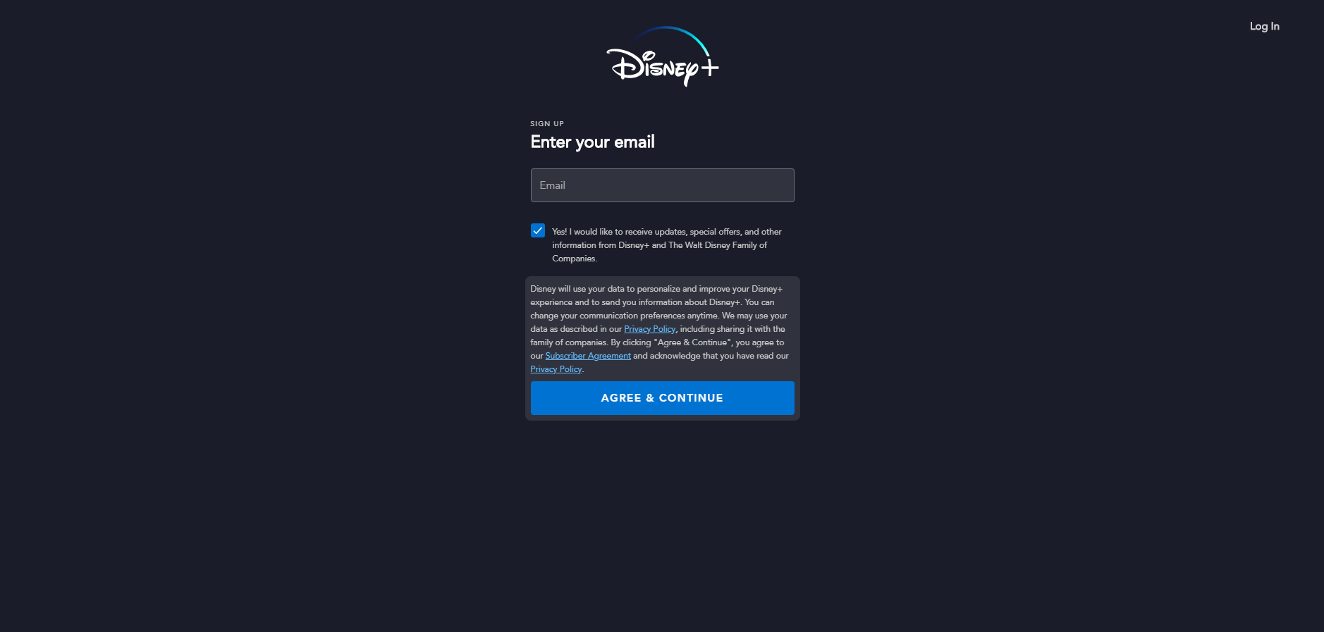 Disney+ Disney Plus Sign Up Page