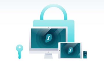 An image featuring multiple devices and a lock next to it representing a VPN service