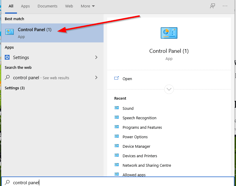 An image featuring how to disable firewall step3a