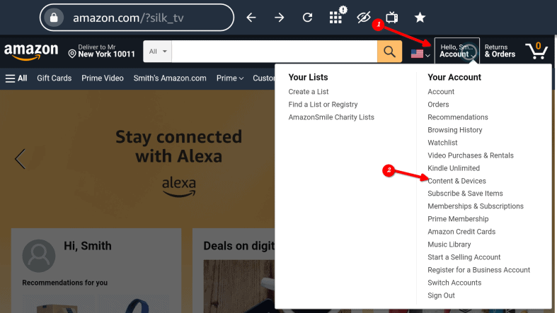 An image featuring how to watch BBC iPlayer from USA on Amazon FireStick step1b