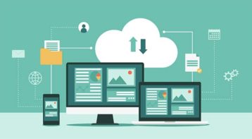 An image featuring network monitoring concept